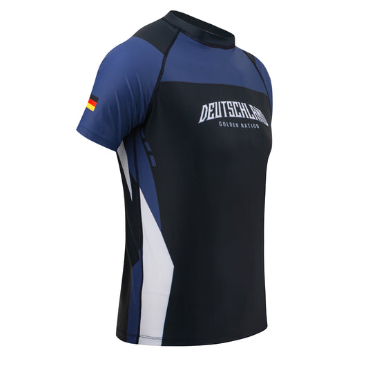 Deutschland – Rashguard Blau