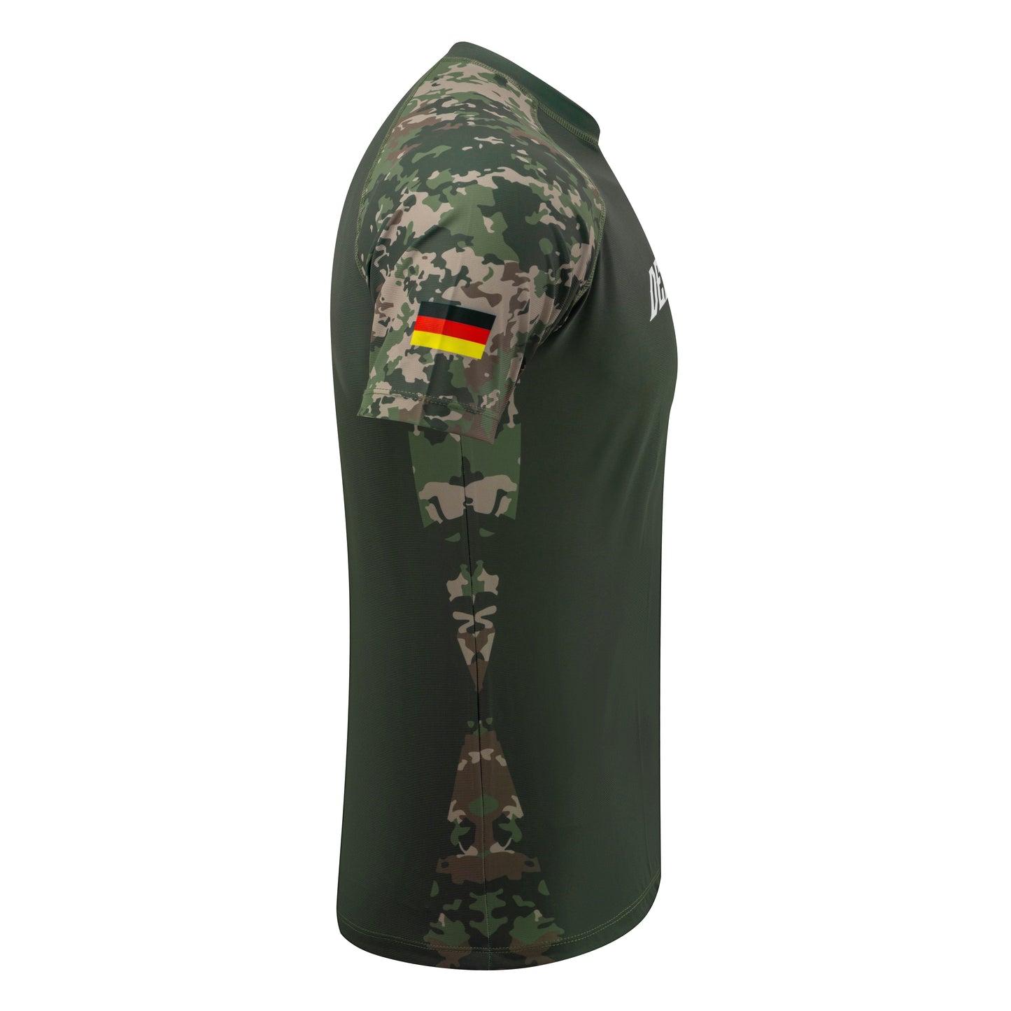 Deutschland – Rashguard Grün Camo