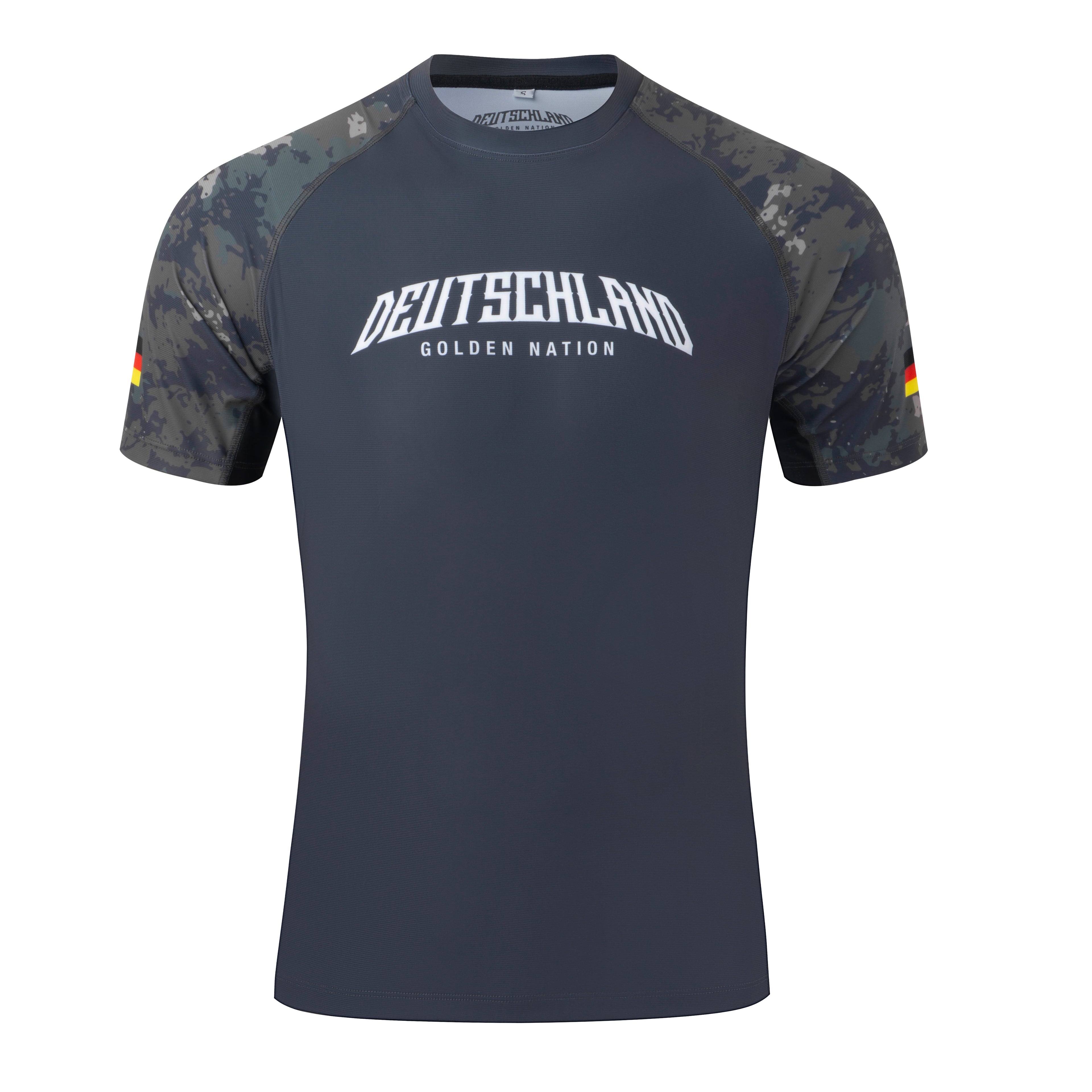 Deutschland - Rashguard (Gunmetal Camo)