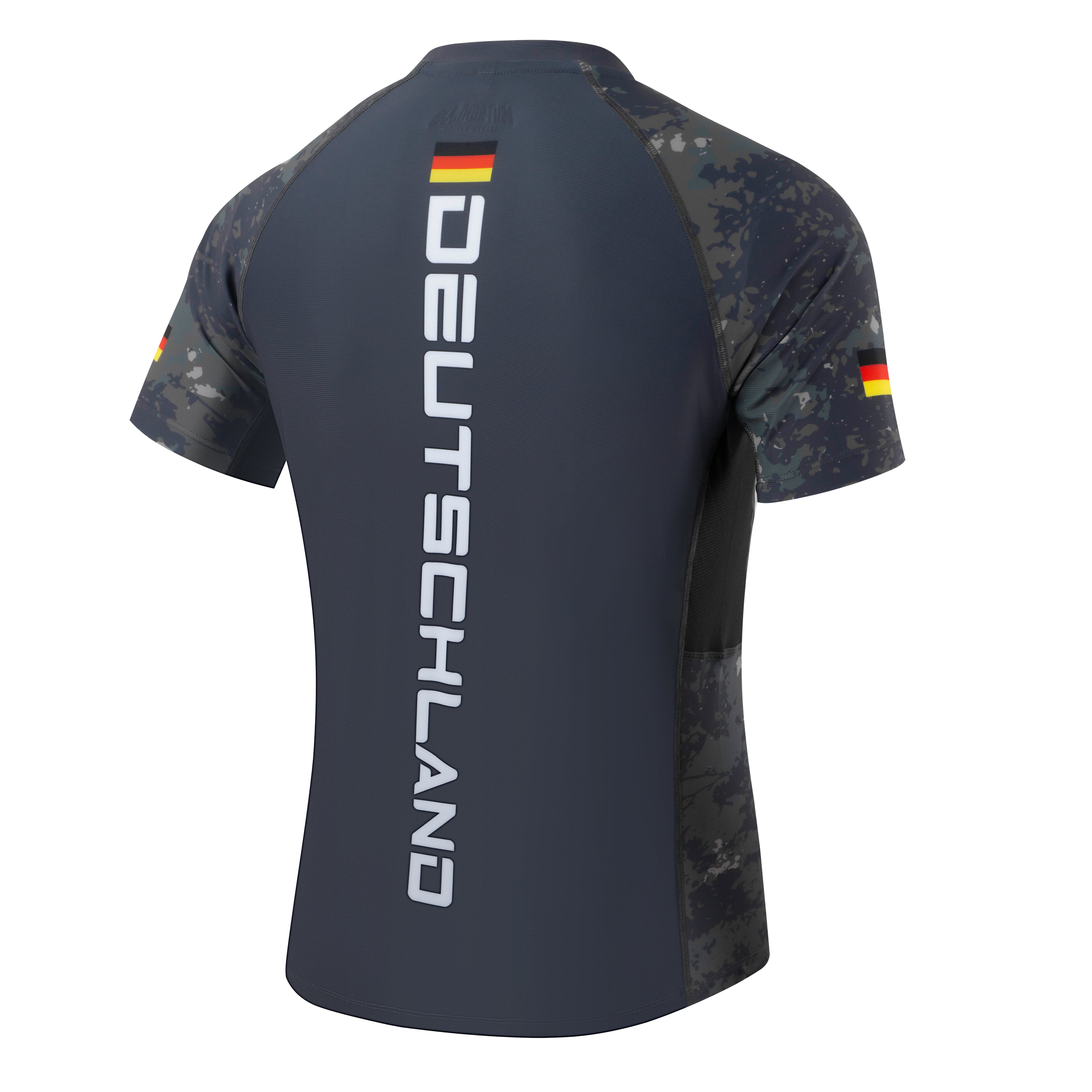 Deutschland - Rashguard (Gunmetal Camo)