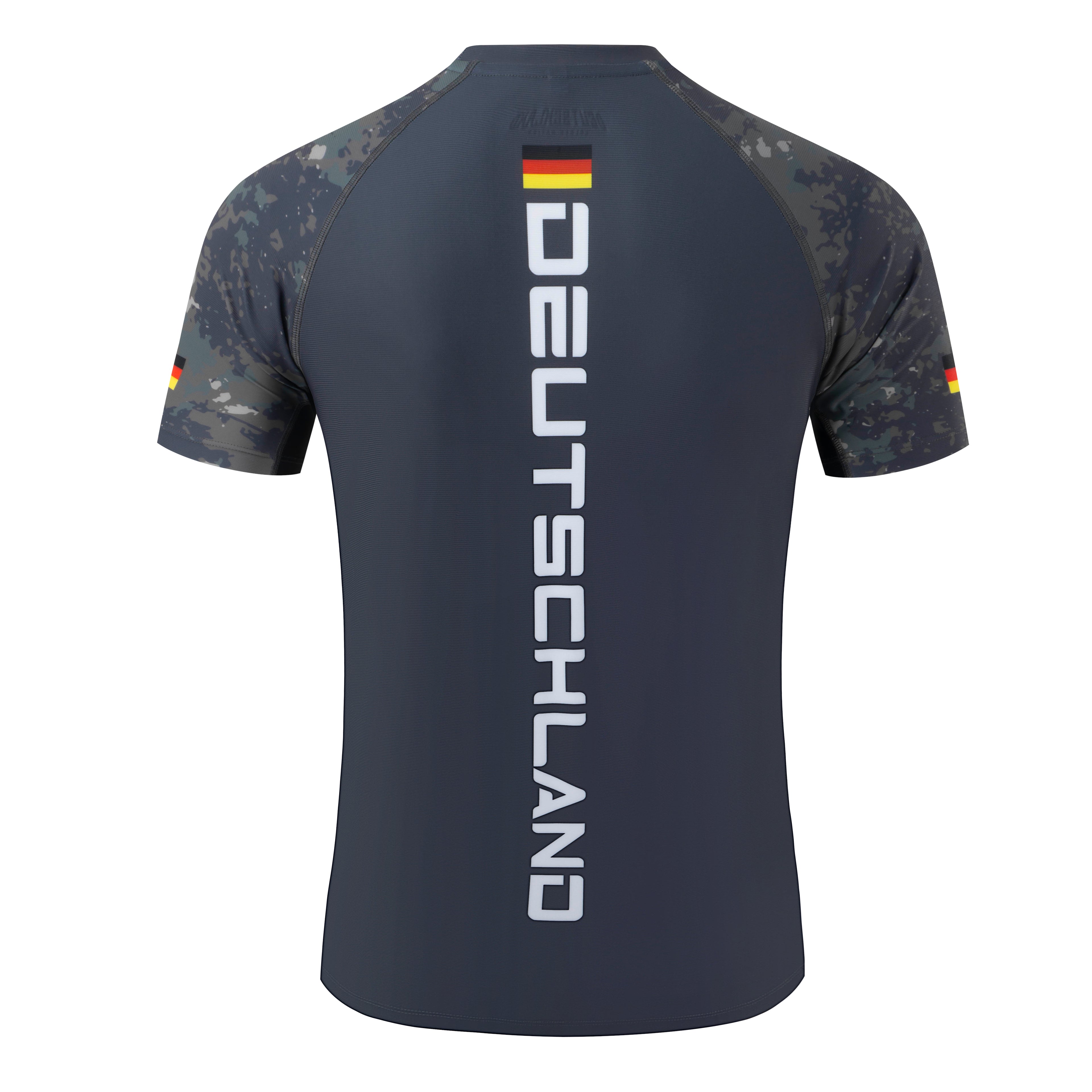 Deutschland - Rashguard (Gunmetal Camo)