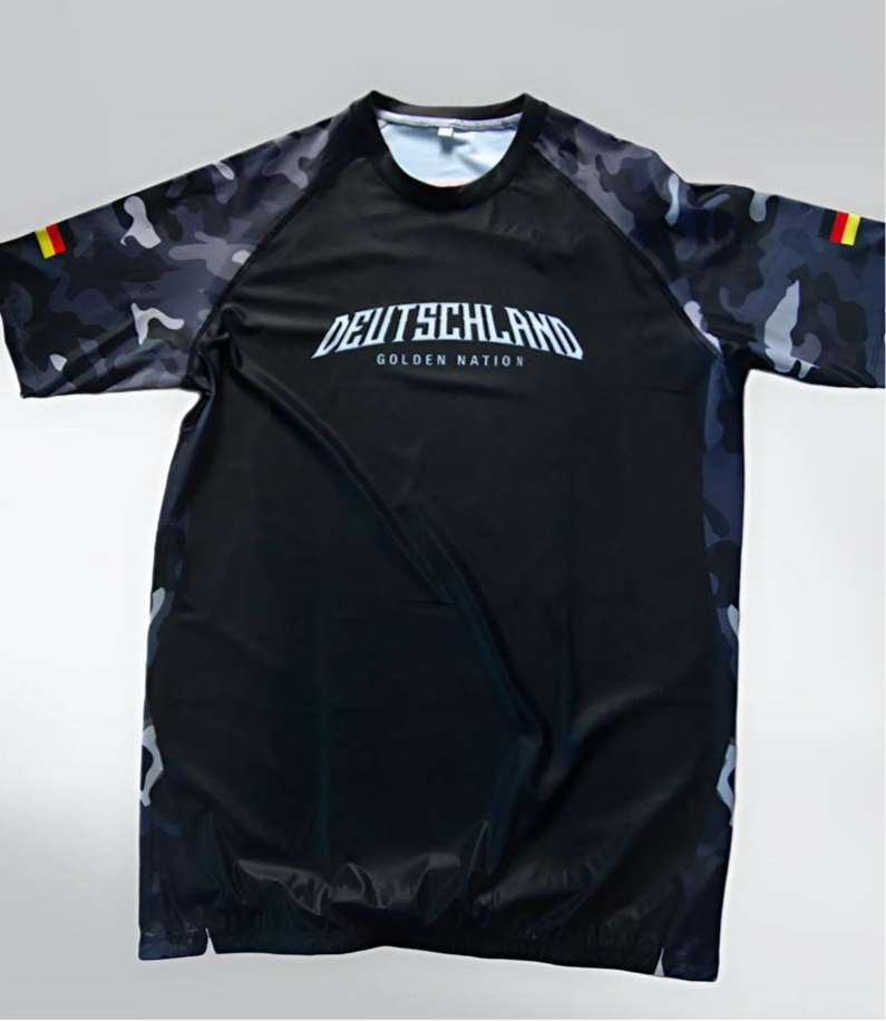 Deutschland – Rashguard Navy Camo