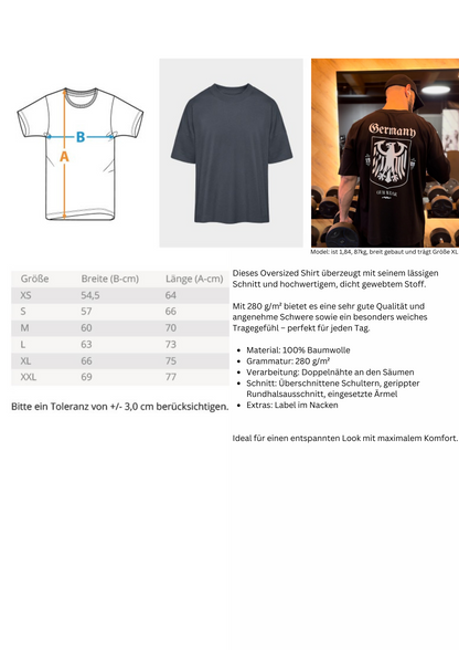DEUTSCHLAND (Backprint) - WEISS