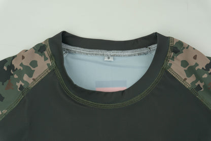 Deutschland – Rashguard Grün Camo
