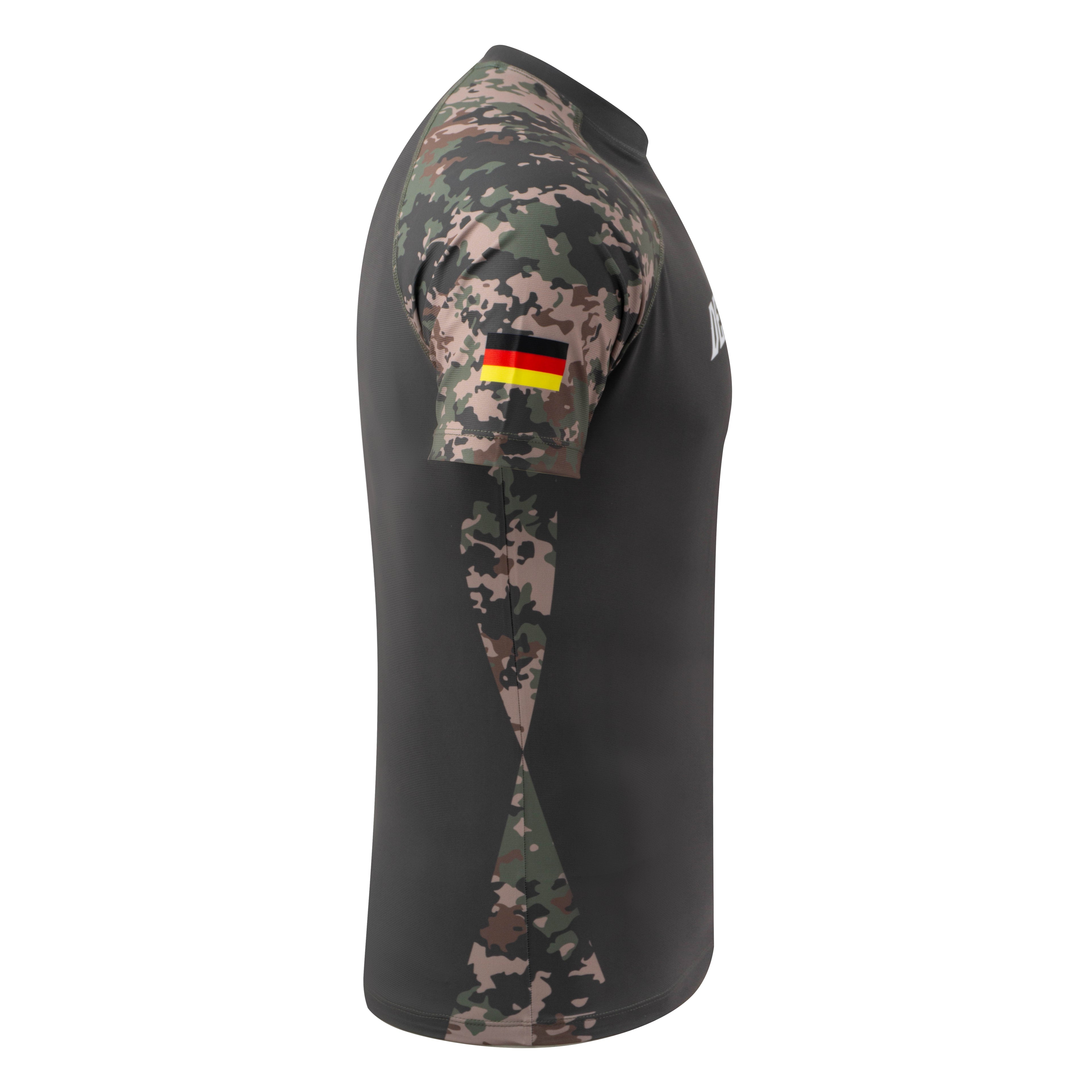 Deutschland – Rashguard Grün Camo