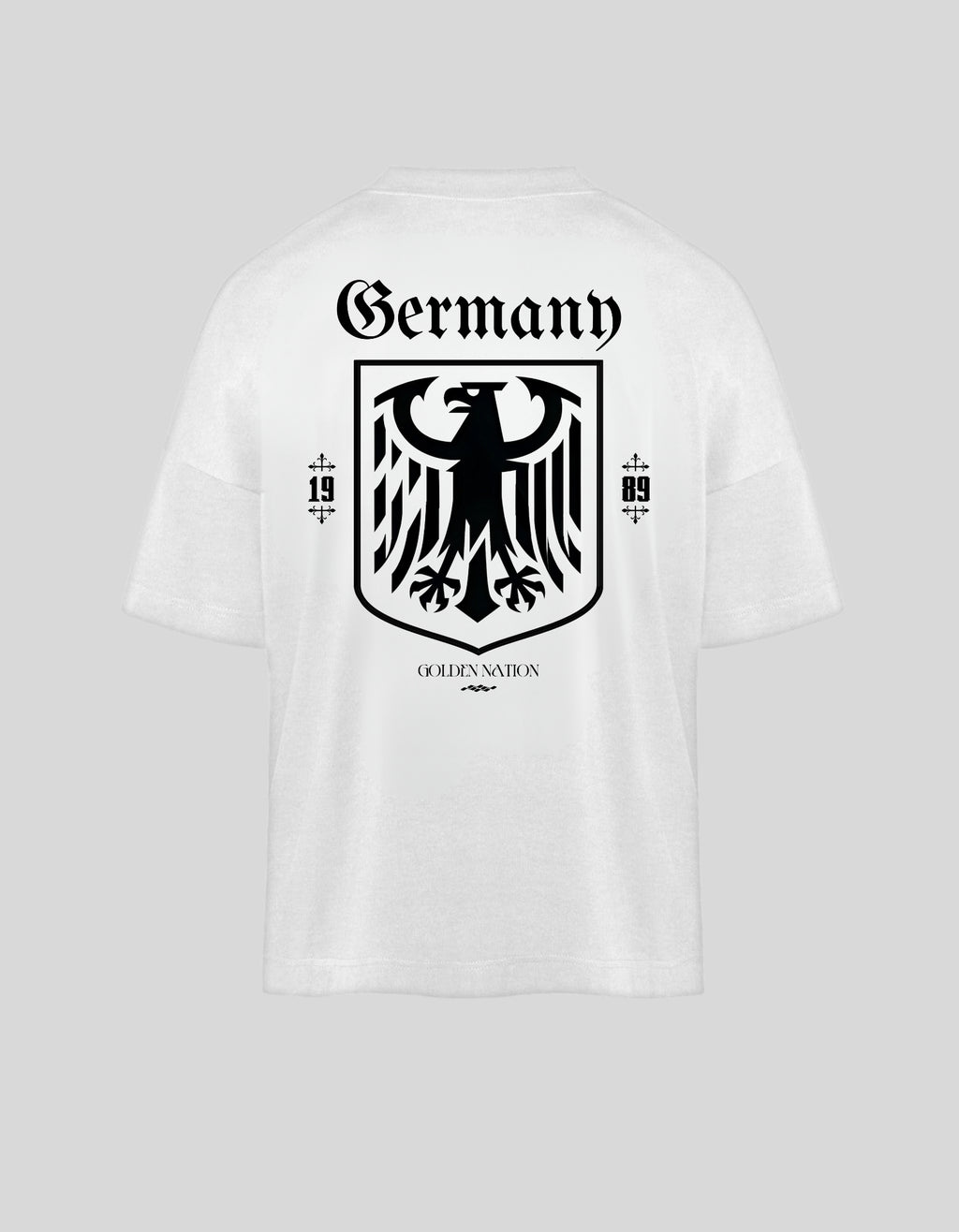 DEUTSCHLAND (Backprint) - WEISS