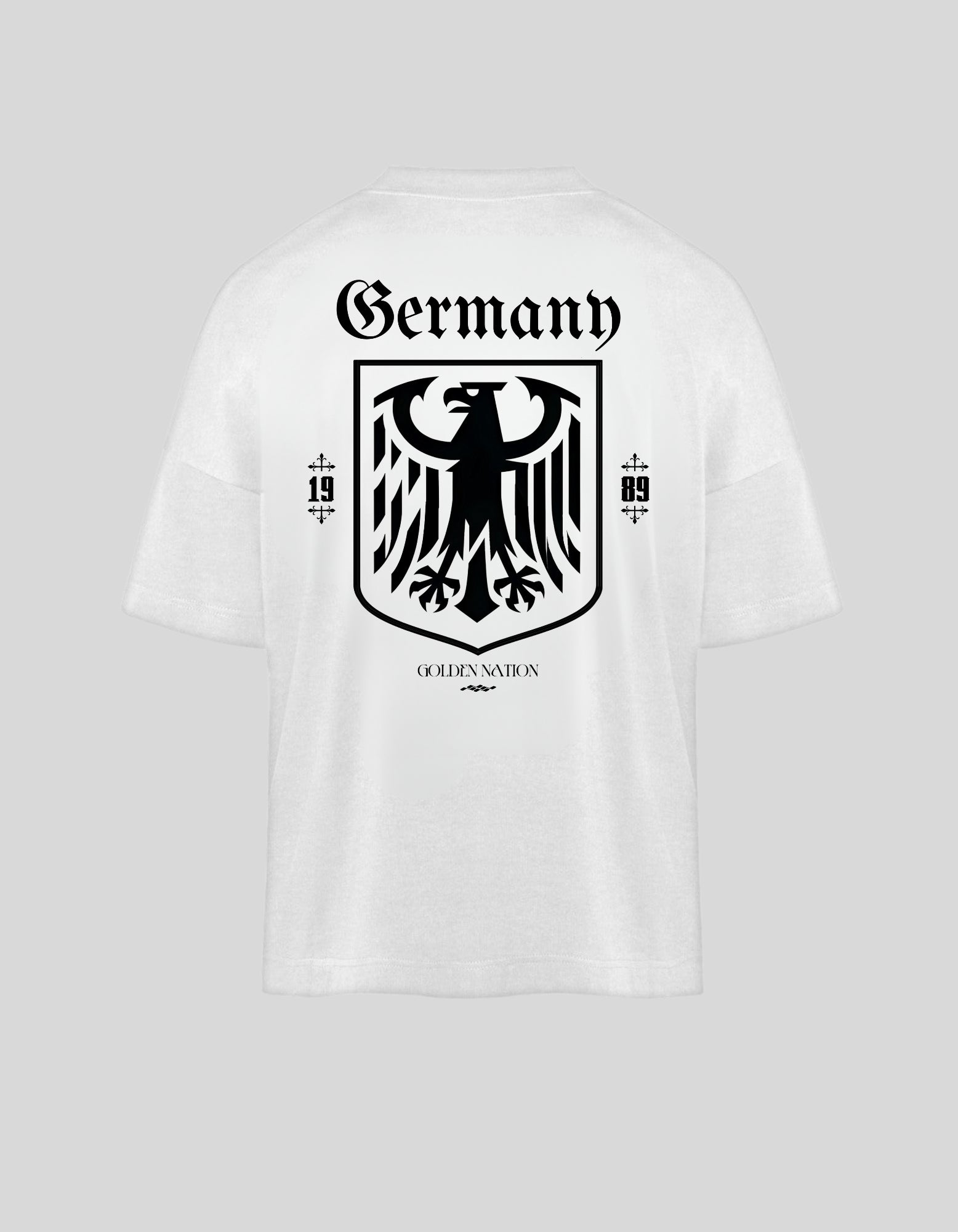 DEUTSCHLAND (Backprint) - WEISS