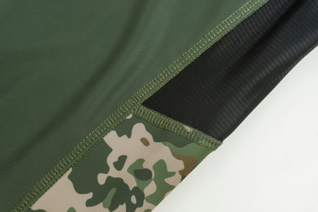 Deutschland – Rashguard Grün Camo
