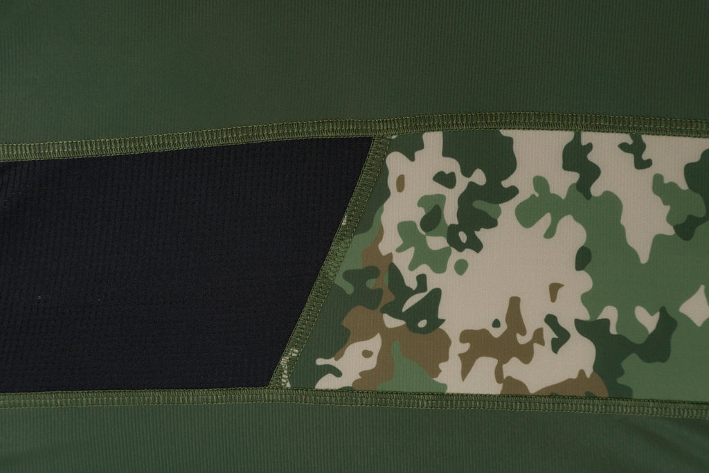 Deutschland – Rashguard Grün Camo