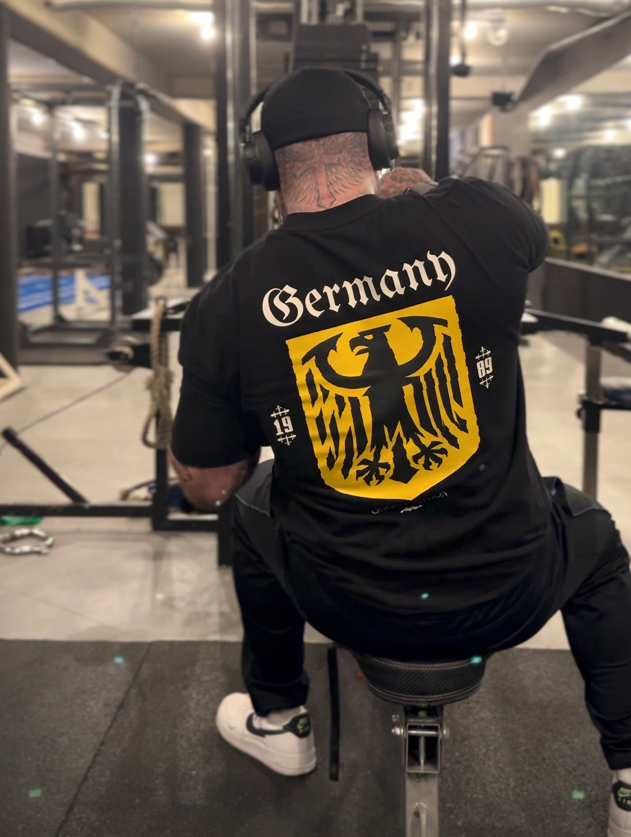 DEUTSCHLAND (Backprint) - Gelbes Wappen