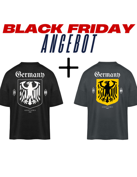 Oversize Schwarz + Grau