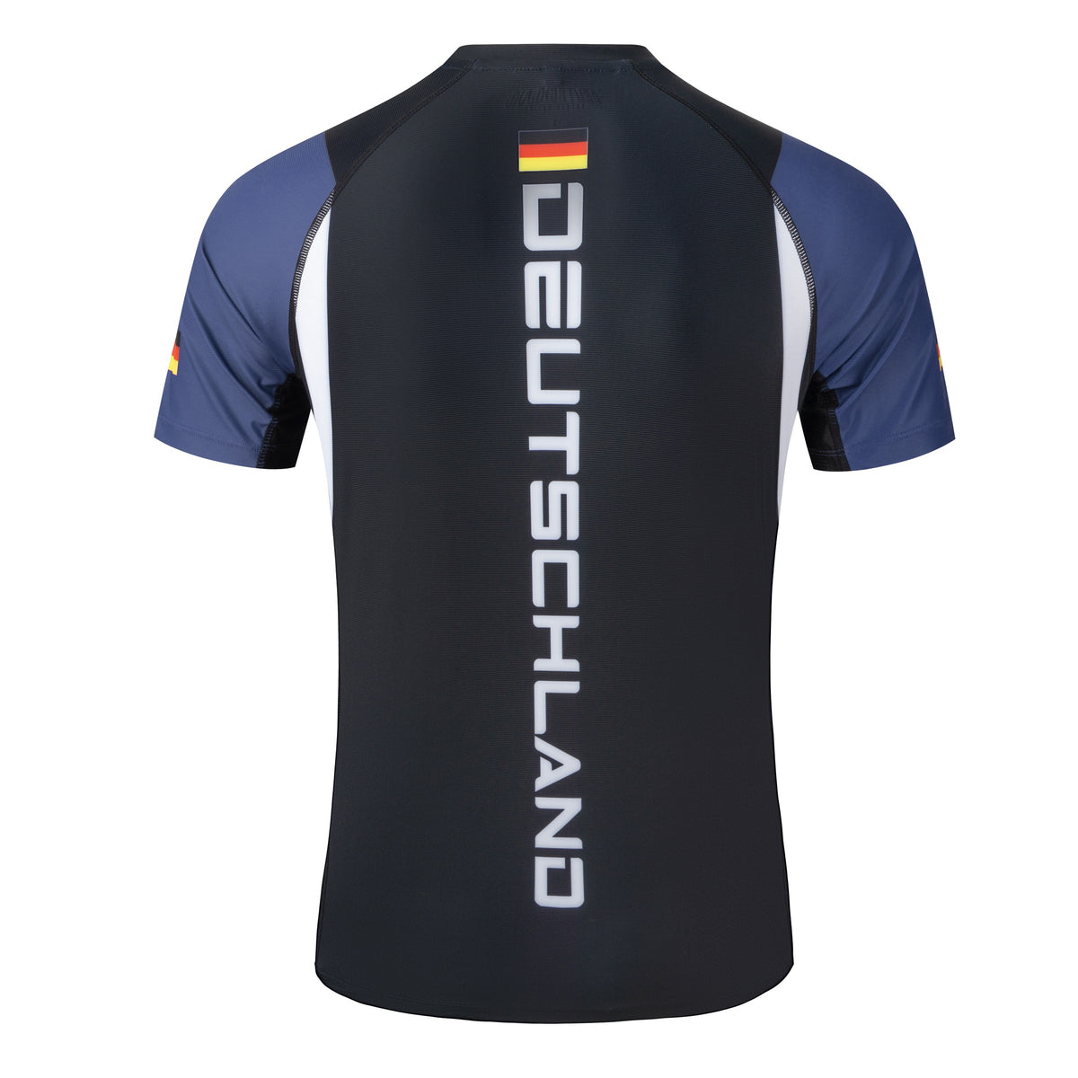 Golden Nation Deutschland Rashguard Blau – Rückseite