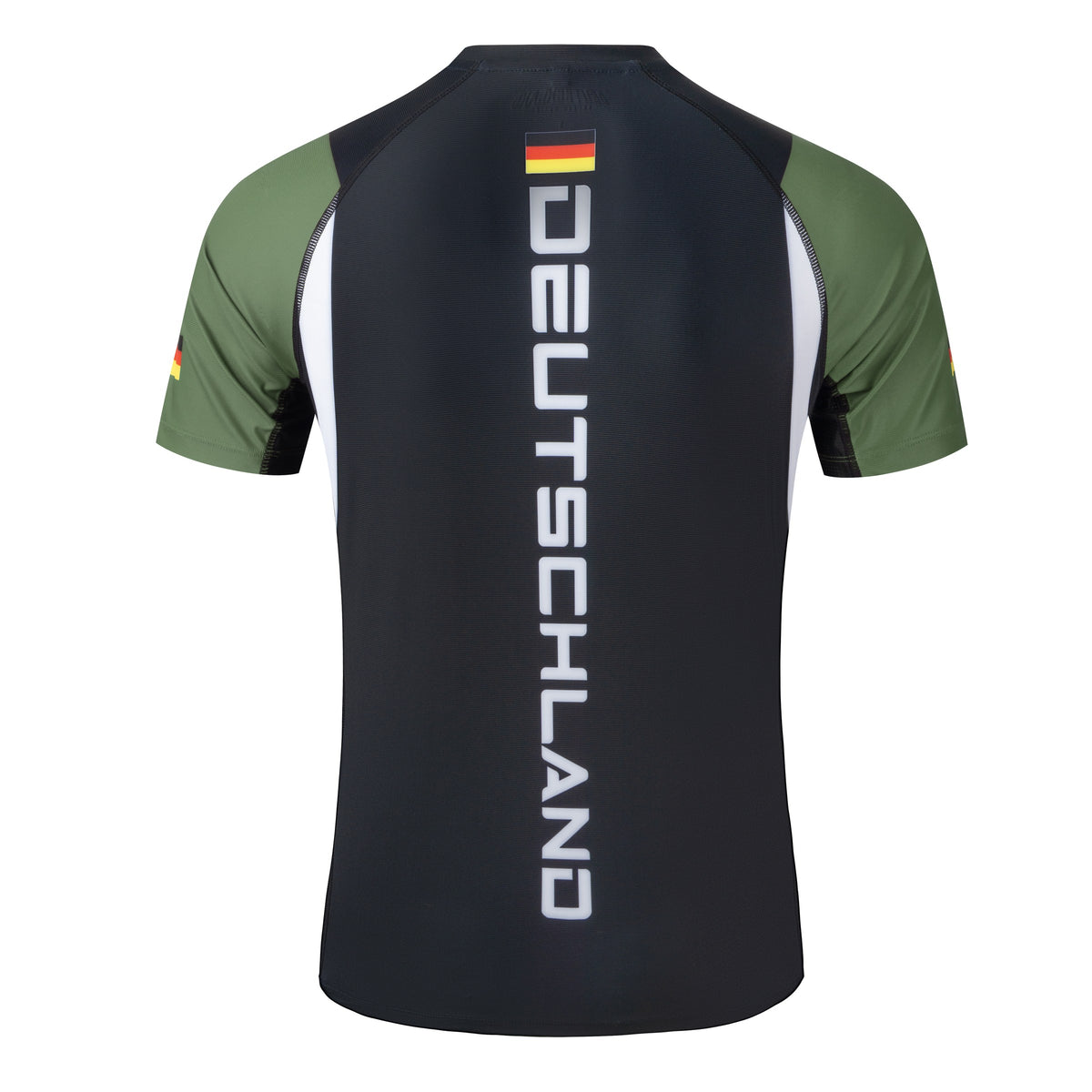 Golden Nation Deutschland Rashguard Grün – Rückseite