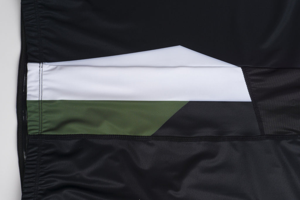 Golden Nation Deutschland Rashguard Grün – Detail