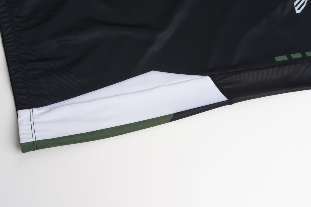 Golden Nation Deutschland Rashguard Grün – Detail