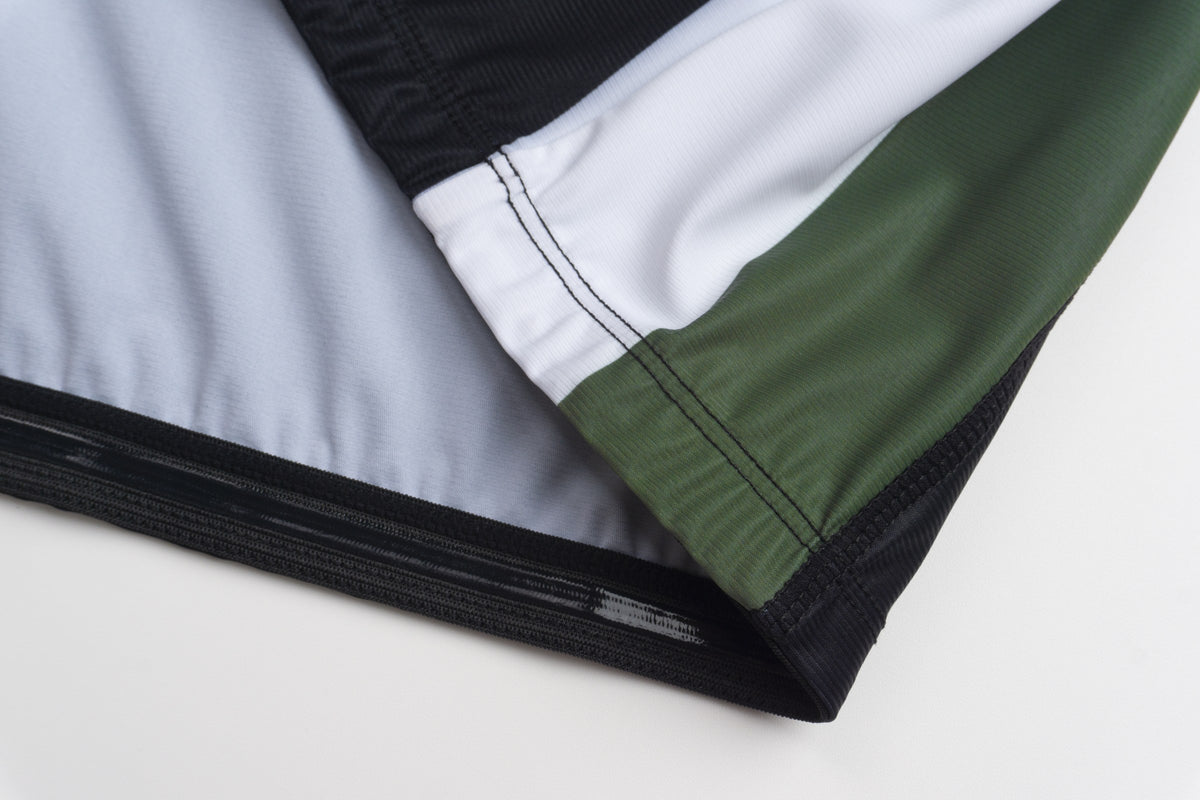 Golden Nation Deutschland Rashguard Grün – Detail